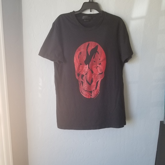 Alexander Mcqueen Prince of Whales skull tee - Picture 2 of 6